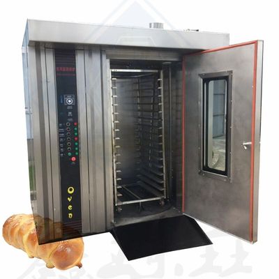16/32/68 Με βάση το νερό Δωλητές Αέριο Ηλεκτρικό Ντίζελ Αυτοματοποιημένο περιστρεφόμενο φούρνο για ψωμί μπισκότα