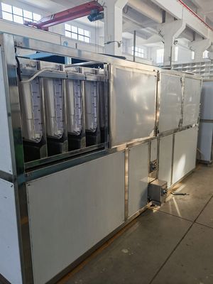 Επαγγελματική εμπορική ψύξη αέρα μηχανή πάγου κύβους κατασκευαστής πάγου μπλοκ μηχανές πάγου κύβους