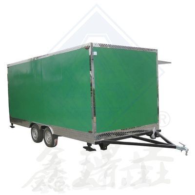 Καλό σχεδιασμό κινητό φορτηγό τροφίμων για την βιομηχανική πλατεία πωλήσεις καφέ Hot Dog