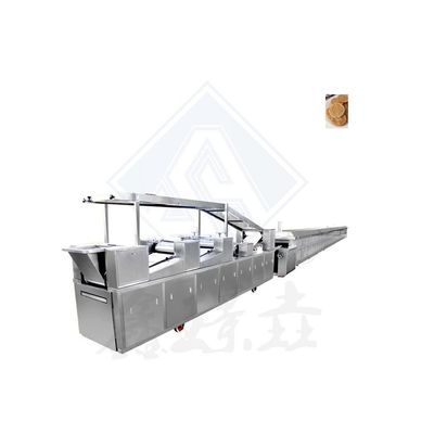 Εστιατόριο πρέπει να έχουν 500 κιλά / ώρα σκληρό Crisp μπισκότα αυτόματο Cupcake Ηλεκτρικό τούνελ φούρνο