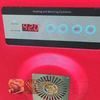 90L Ηλεκτρικό στρογγυλομόρφωμα μονωμένο κουτί για θέρμανση και εξυπηρέτηση χωρίς πλάκες