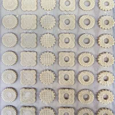 1450x100x1450mm αυτόματη μηχανή παρασκευής μπισκότων για μπισκότα στην παραγωγή αρτοποιίας