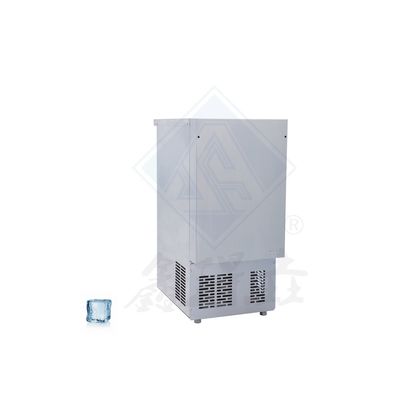 Εύκολο στη λειτουργία 80kgs Crescent Ice Maker Cube Ice Making Machine για επιχειρήσεις