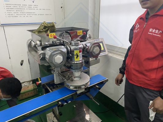 Προϊόν μοντέλο JY-868 Αυτοματοποιημένο Mochi παγωτό μπισκότα μηχανή επικάλυψης για το σπίτι