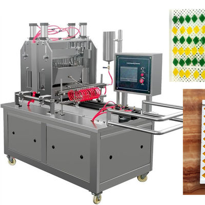 Ημιαυτόματη μηχανή κατασκευής γλυκών για την παραγωγή γλυκών τροφίμων σε 50kg λωρίδες