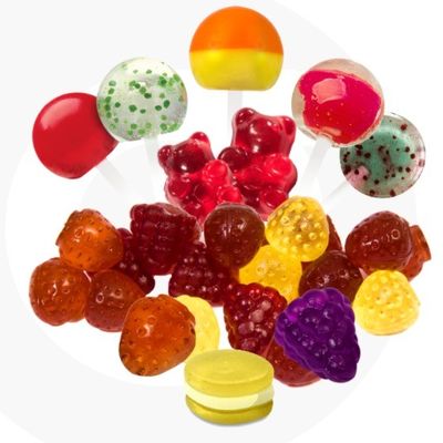 2021 έτος Μικρή παραγωγή Gummy Candy Gelatin Soft Candy Machine για εργοστάσιο παραγωγής
