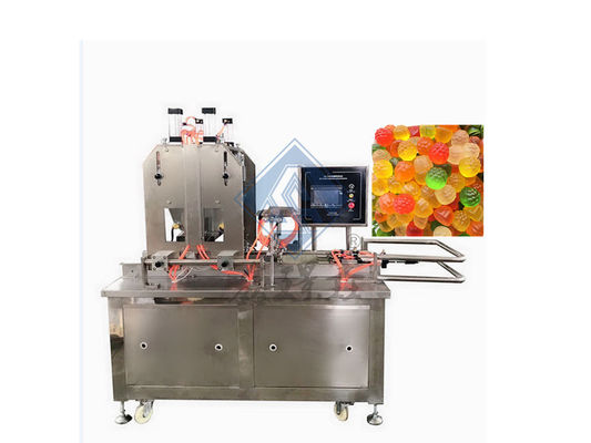 Σαγκάη 50kg/h Lollipop Toffee Jelly Gummy Bear Candy Making Machine για λιανική πώληση