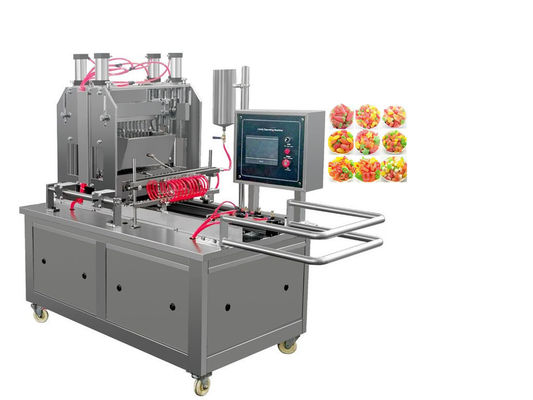 Σαγκάη 50kg/h Lollipop Toffee Jelly Gummy Bear Candy Making Machine για λιανική πώληση