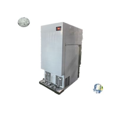 Ηλεκτρονική συσκευή ψύξης με νερό 80kg Μηχανή κατασκευής κύβους πάγου για ξενοδοχεία Άλλα σχήματα πάγου