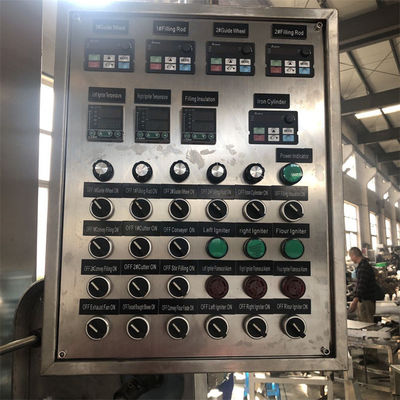 45kw Ηλεκτρική κατανάλωση Wafer Biscuit Snack Making Machines πλήρως αυτόματη 50kg/h