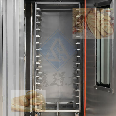 Καλό 32 δίσκοι μπισκότα τηγανίτες κέικ ψωμί αυτόματο περιστρεφόμενο φούρνο με λειτουργία ατμού