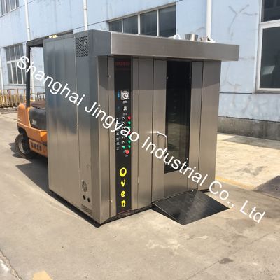 Εμπορικός ελκυστικός φούρνος 16 δίσκων για ψωμί Φούρνος αερίου για μηχανήματα λειτουργία 50kg/h