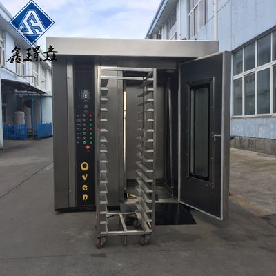 Καλή μηχανή ψήσιμο με περιστροφικό φούρνο για εργοστάσια καρυκευμάτων και μηχανές αρτοποιίας