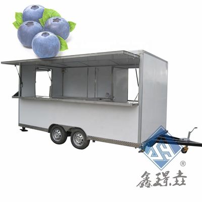 Πολυλειτουργικό καρότσι τροφίμων Φορτηγό γρήγορου φαγητού με πλήρη κουζίνα και κουζίνα αερίου