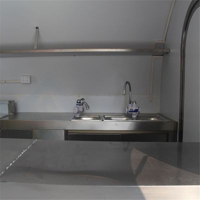 350*200*220cm Κρεπές Καρτσάκι τροφίμων αυτοκινήτου για τρόφιμα και εξατομικευμένο εξοπλισμό αρτοποιίας σε εξωτερικούς χώρους