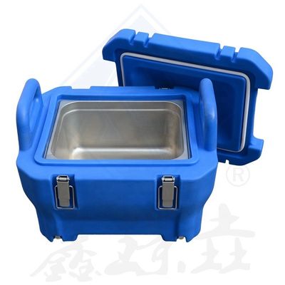 Απομονωμένο κουτί με κρύο απομονωτικό αφρό και προσαρμοσμένο χρώμα από ανοξείδωτο χάλυβα