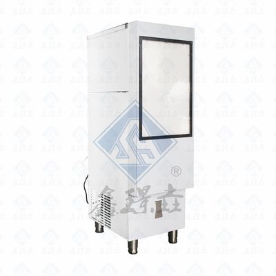 Εμπορική μηχανή κατασκευής πάγου σε κύβους με υψηλή απόδοση και χωρητικότητα αποθήκευσης πάγου 900 kg