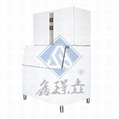 Μηχανή κατασκευής πάγου με κύβους από ανοξείδωτο χάλυβα για ταχεία και εμπορική παραγωγή πάγου