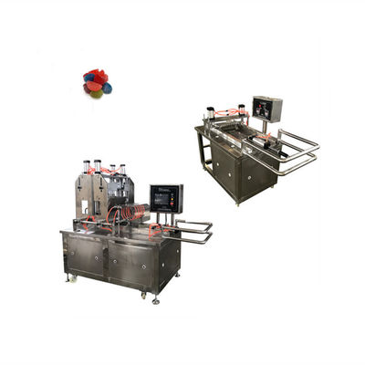 Προσαρμόσιμο μαλακό φασόλι Gummy Candy Making Machine για την παραγωγή γλυκών