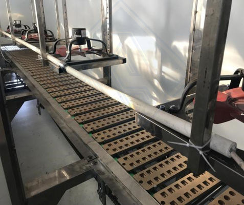 Μηχανή κατασκευής γλυκών φρούτων 220V για ζελέ σκληρά γλυκά 3500*900*1620mm γραμμή παραγωγής