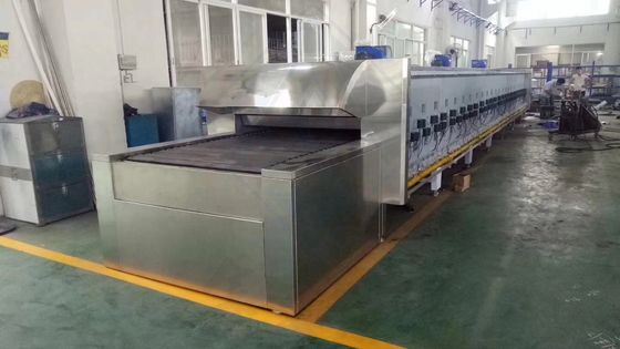Εξοπλισμός μαγειρέματος Ηλεκτρικός φούρνος σήραγγας για βιομηχανική παρασκευή τροφίμων