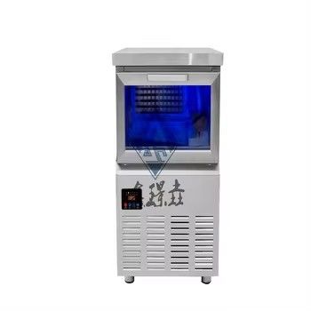 Βιομηχανική μηχανή κατασκευής παγωτού με ψύξη με νερό και αυτόματη λειτουργία