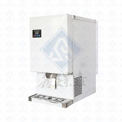 Κατασκευάστε 22*22*22mm κύβους πάγου με την εμπορική μας μηχανή παγωτού μεγέθους 430x520x800