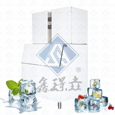 Αυτοματοποιημένη μηχανή πάγου από ανοξείδωτο χάλυβα Εμπορική μηχανή πάγου