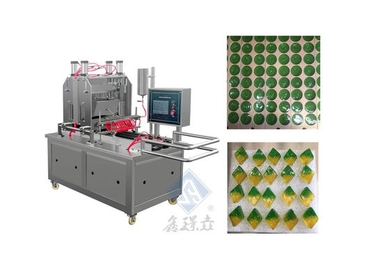 1.5KW Σοκολάτα Toffee Lollipop Gummy Bear Μηχανή για 50kg / h Βιομηχανική Γλυκά