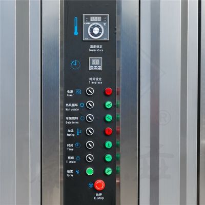 Εφαρμογή για την εμπορική εστίαση 62 Δωλητήρια Ροταριακός φούρνος αερίου/ηλεκτρικού ρεύματος/διζελ