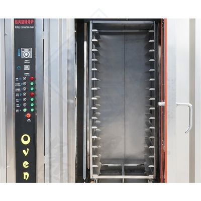Μέγεθος δίσκου 400*600mm /Ευρωπαϊκό εξοπλισμό περιστροφικού φούρνου ντίζελ για υψηλή παραγωγικότητα