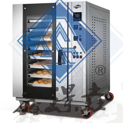 8 δίσκοι θερμό αέρα Ηλεκτρική θέρμανση Κονβέκτιος φούρνος για τη μαγειρική ψωμί κέικ μπισκότα πίτσα