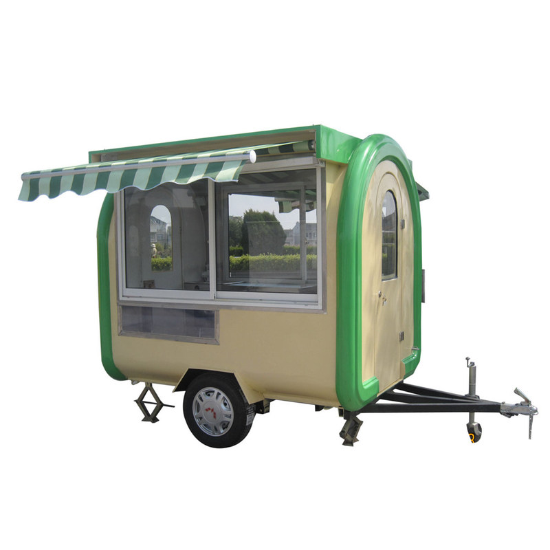 110V/220V/380V Voltage Mobile Food Cart για εξατομικευμένες πωλήσεις χοτ ντογκ και τσιπς πατάτας