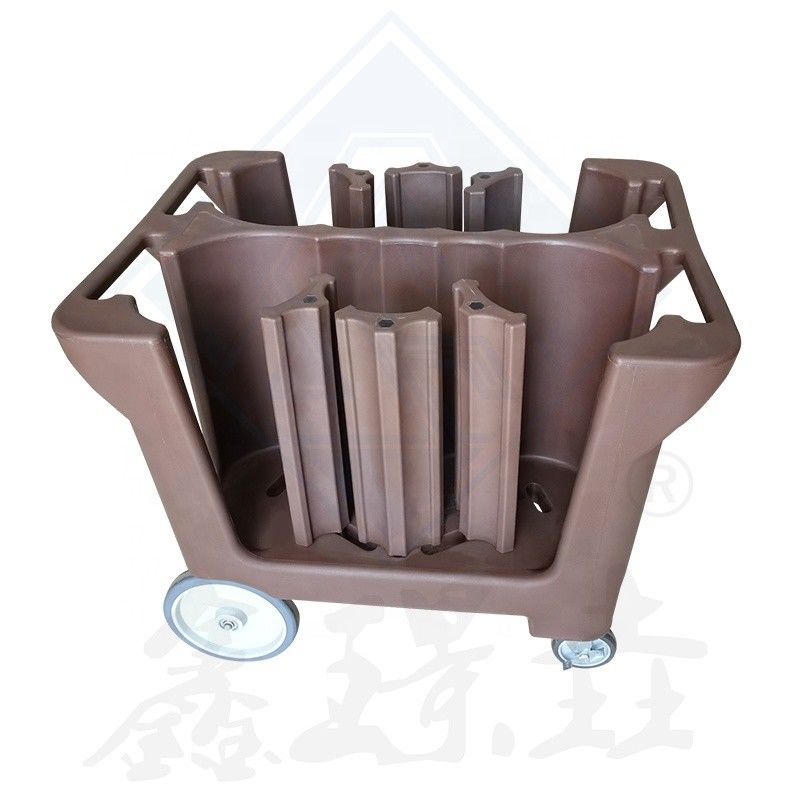 Ρυθμίσιμο πιάτο Caddy Dish συλλέγοντας τροχό για αποθήκευση πιάτων και καρότσι ευκολία