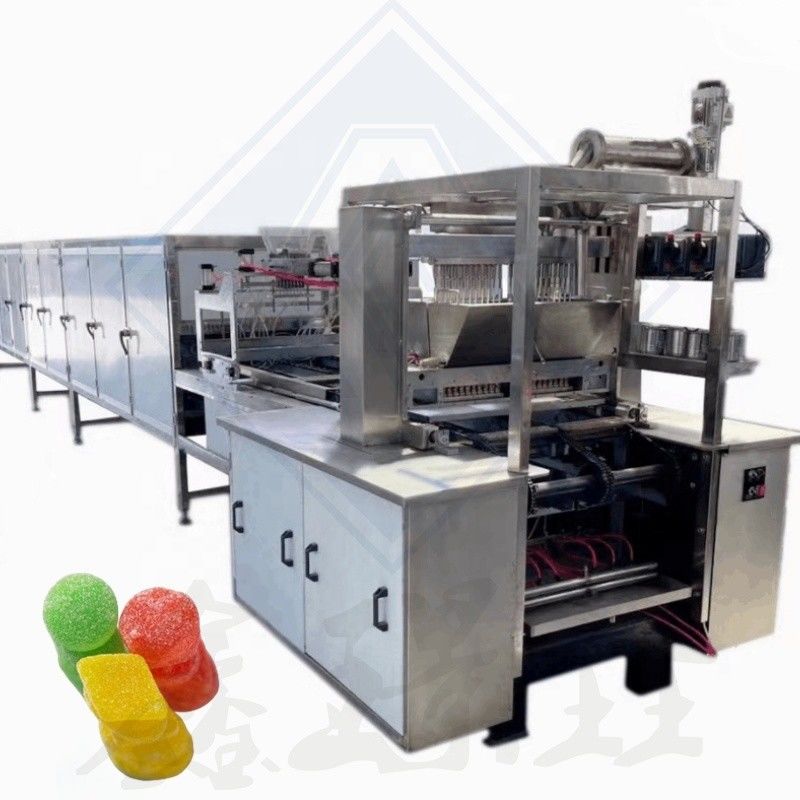 200-300kg/h Ικανότητα Βιταμίνες Γλυκό ζαχαρωτά Μηχανή για τη γραμμή παραγωγής Lollipop