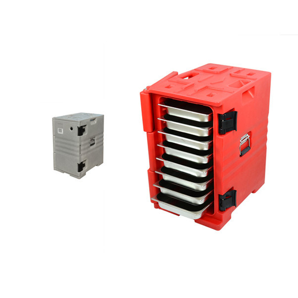 Απομονωμένο αφρό απομονωτικό κουτί μεταφοράς τροφίμων για παράδοση θερμότερο σε προσαρμοσμένο χρώμα