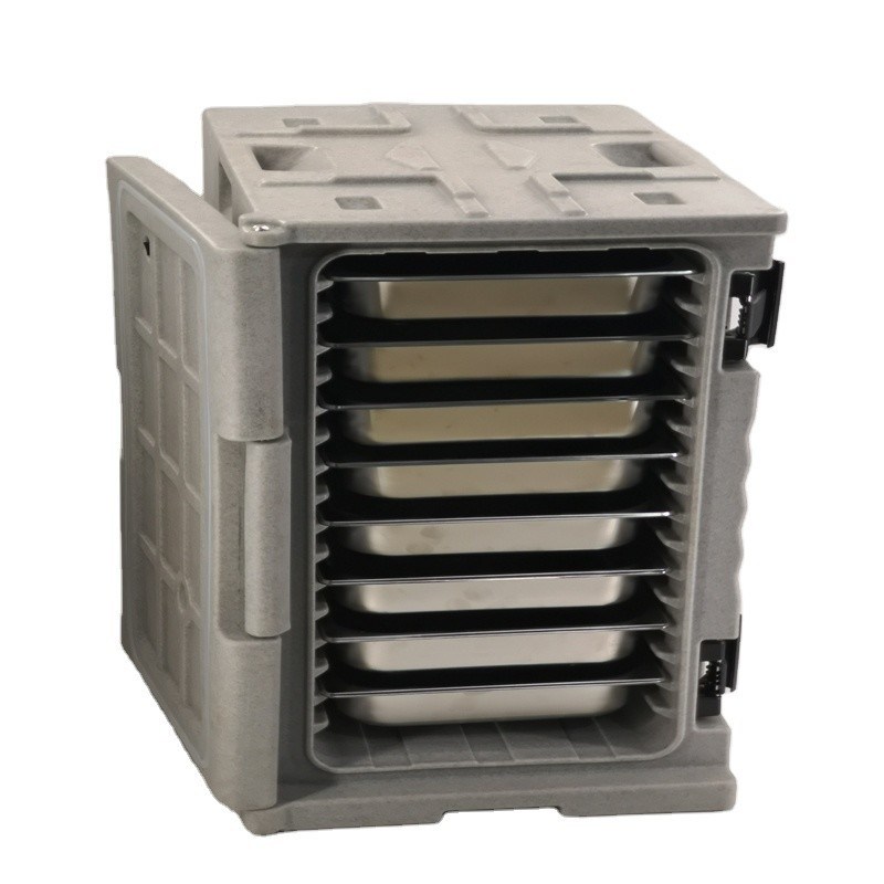 Κόκκινο rotomold μονωμένο ντουλάπι 15kg χωρητικότητα τέλειο φαγητό πρότυπο εξοπλισμό εστίασης