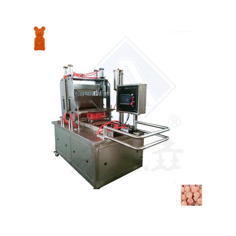 Μεγάλη παραγωγικότητα βατόμουρο Gummy Candy Machine για την παραγωγή ποικίλων μαλακών καραμέλας