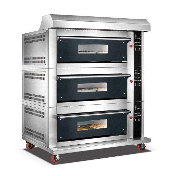 Ηλεκτρικός φούρνος υψηλής παραγωγικότητας για την εμπορική ψήσιμο ψωμιού