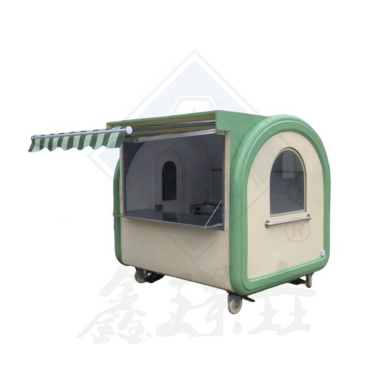 Μακροχρόνια διάρκεια ζωής Κινητό καρότσι τροφίμων για τη γαλλική πατάτα για πλήρως εξοπλισμένο τροφικό φορτηγό τροφίμων