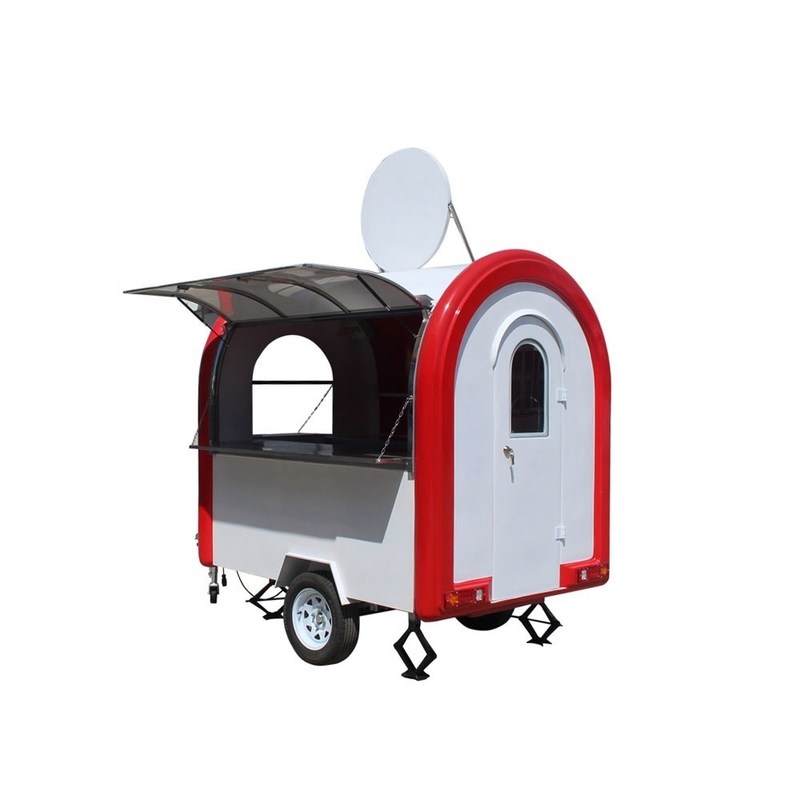 Εφαρμογή γαλακτοκομικών προϊόντων Πλήρης κουζίνα και τουαλέτα Κινητό φορτηγό τροφίμων με τάση 1500W