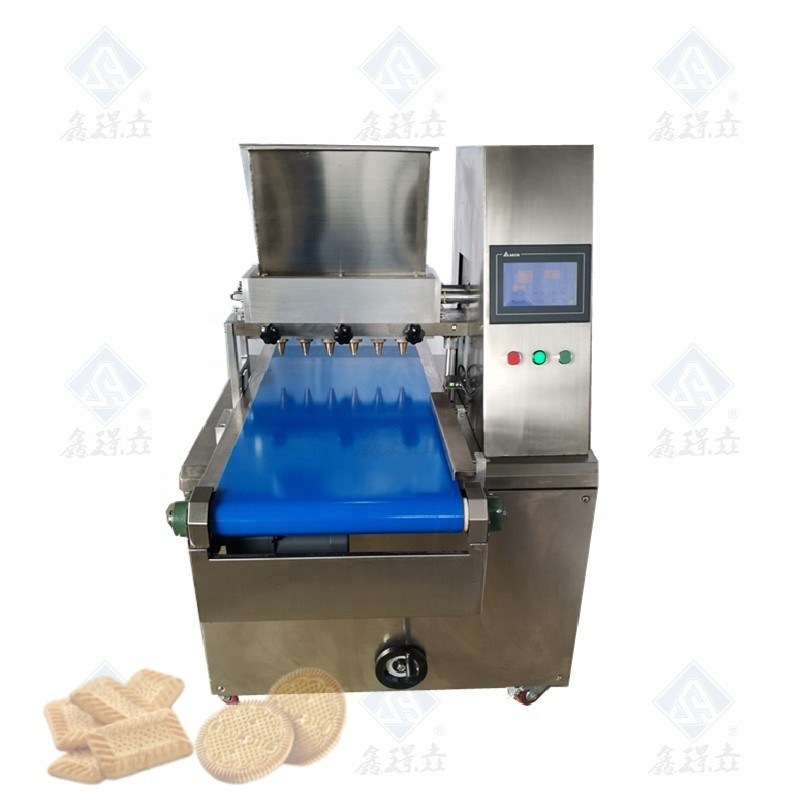 Ποικιλία σχήματα μηχανή μπισκότα μηχανή παρασκευής μπισκότων για πλήρως αυτόματη παραγωγή