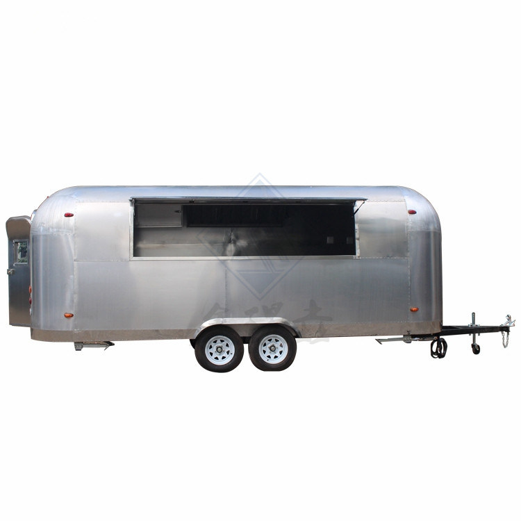2021 Design Outdoor Concession BBQ Food Trailer με γρήγορο κλειστό σχεδιασμό και τρακ-μπαρ