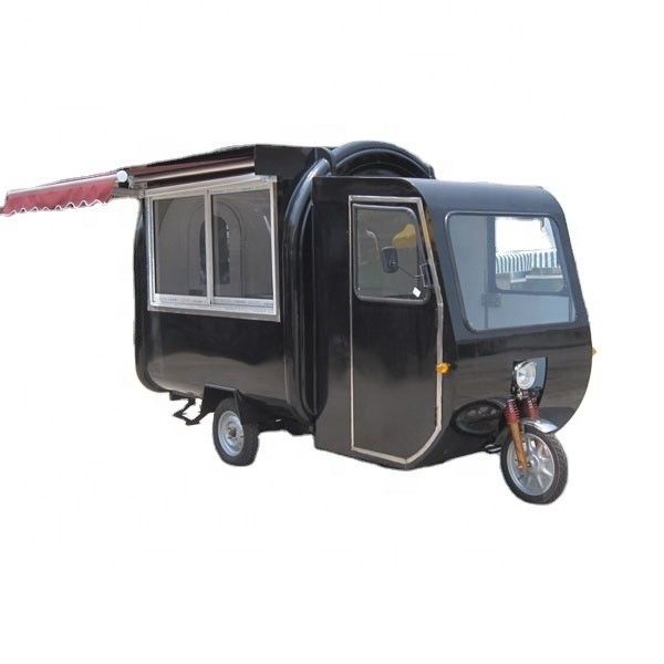 Εύκολο L380 x W160 x H235cm ηλεκτρικό φορτηγό τροφίμων ιδανικό για σνακ και ντόνατς δρόμου