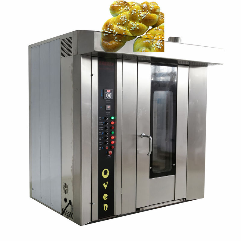 1500 KG ντίζελ περιστρεφόμενος φούρνος για ψωμί πίτσα κρέας μπαγκέτα γρήγορη και ομοιόμορφη θέρμανση
