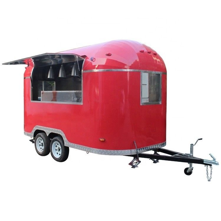 Τραβήξτε το τροχόσπιτο Tornado Potato Motorized Food Cart για το μηχάνημα ψώνια