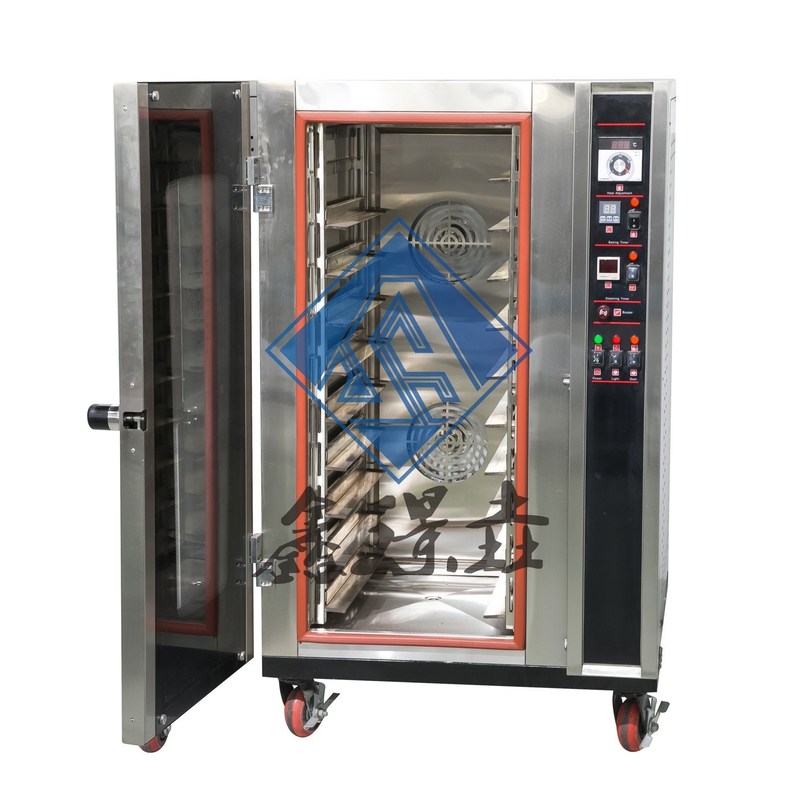 Εύκολο στη λειτουργία 5 δίσκοι Ηλεκτρικός φούρνος συγκέντρωσης για ψήσιμο ψωμιού πίτσα και κέικ