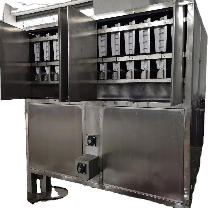 TECUMSEH συμπιεστής Βιομηχανική μηχανή πάγου από ανοξείδωτο χάλυβα με ημερήσια χωρητικότητα 2T 3T 5T