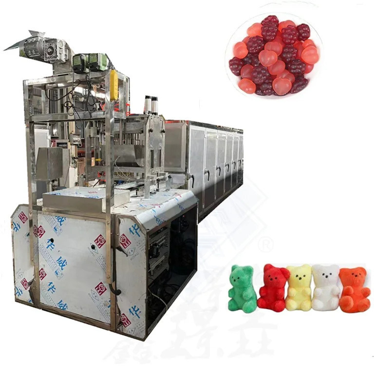 40-50kg/h Soft Candy Making Drop Roller και Lollipop Candy Machine για την ιταλική αγορά