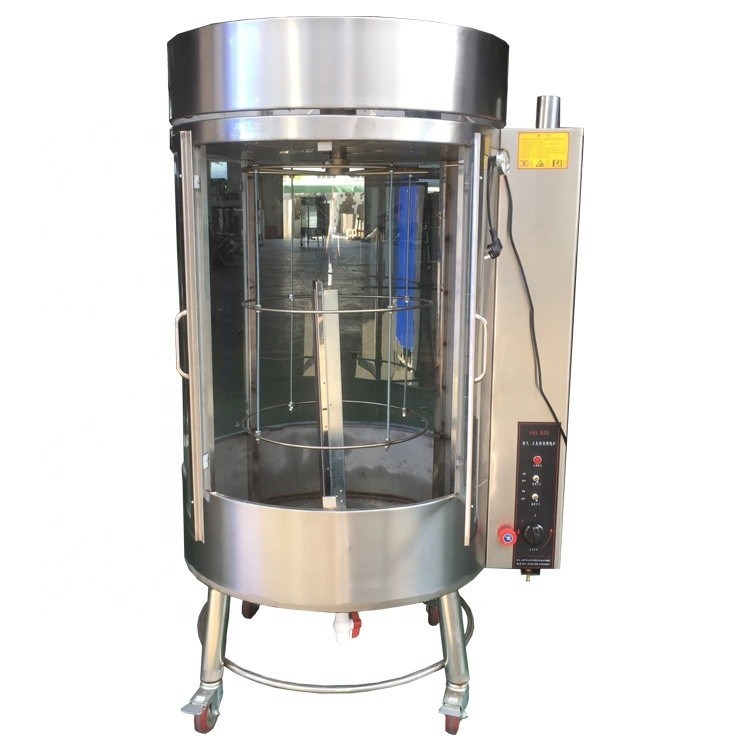 Ηλεκτρική και αέριο φούρνο μηχανή περιστροφικό κοτόπουλο Grill εξοπλισμό